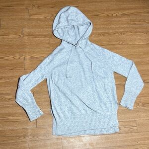 Banana Republic Gray Hooded Sweater
